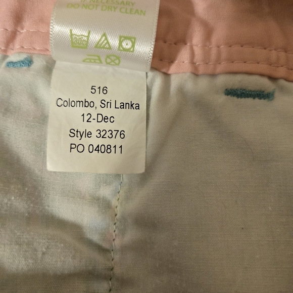 Lilly Pulitzer Multicolored Callahan Shorts Sink or Swim Size 0 - Picture 6 of 6